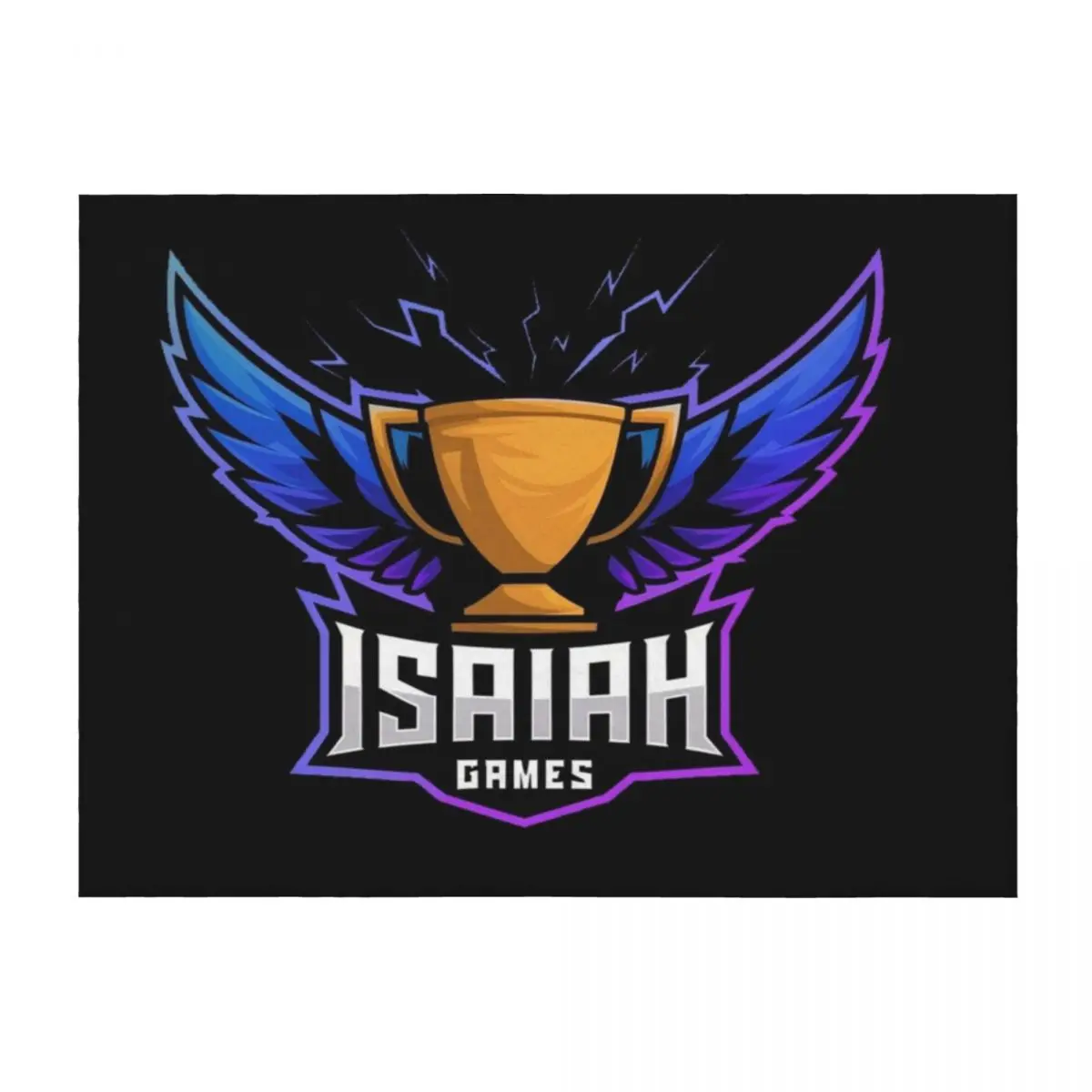 

Isaiah Games Throw Blanket Flannel Fabric Fashion Sofas Luxury Designer sofa bed Blankets