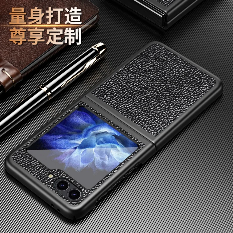

Samsungzflip6Folding phone case suitable for Samsungzflip4Phone case with card holder for foldable screenzflip5Samsung business