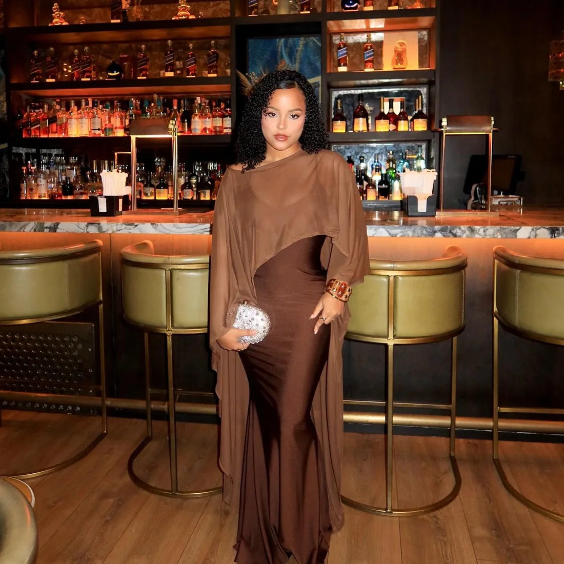 

Women Elegant 2 Piece Set See Through Mesh Shawl Cape + Spaghetti Straps Bodycon Maxi Dress Banquet Party Long Robe Vestidos