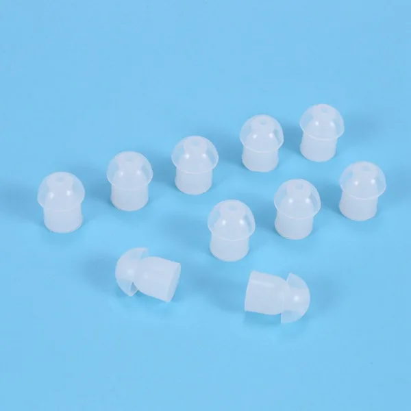 เปลี่ยนเห็ดหูฟังหูฟังสำหรับ Motorola Kenwood Two Way วิทยุ Coil Tube เสียงชุด/โปร่งใสอะคูสติก