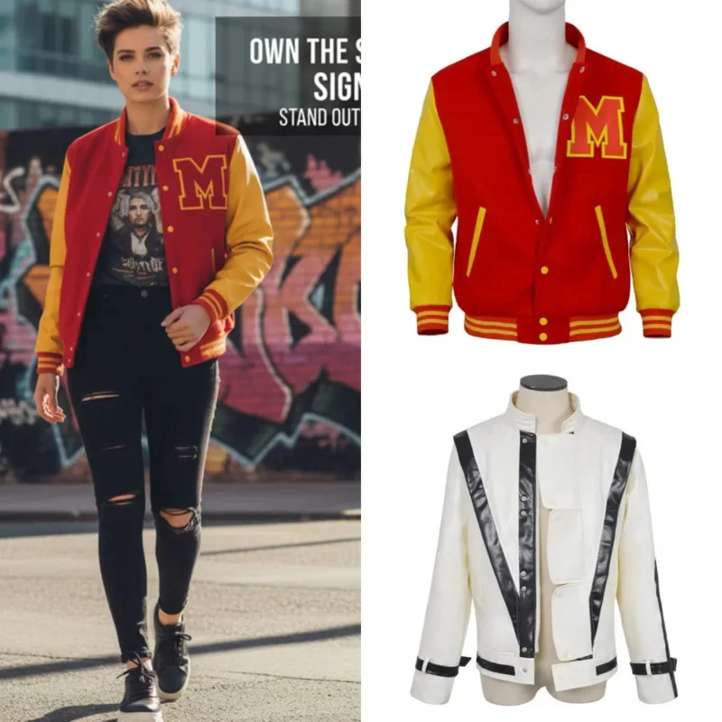 

Anime Streetwear Cosplay Jacket Sports Celebrity Inspired Outfit Stage Performance Costume Coat Jacket Casual Jacket Gift New