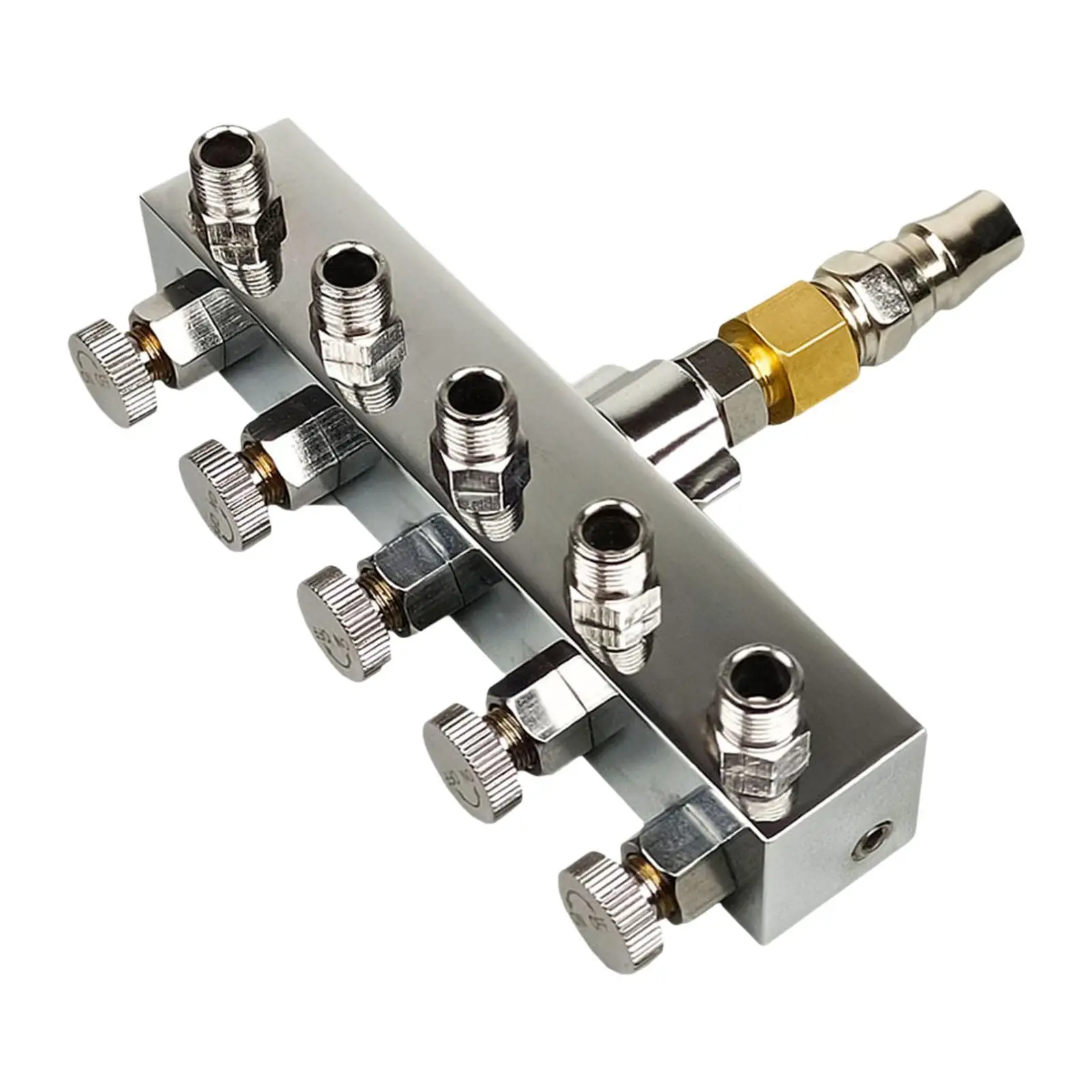 Airbrush Hose Splitter with Inlet And Outlets for Airbrush Pipe Connection