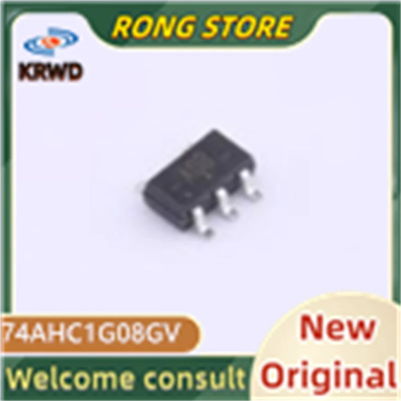 100PCS   New original 74AHC1G08GV 74AHC1G08 SOT753