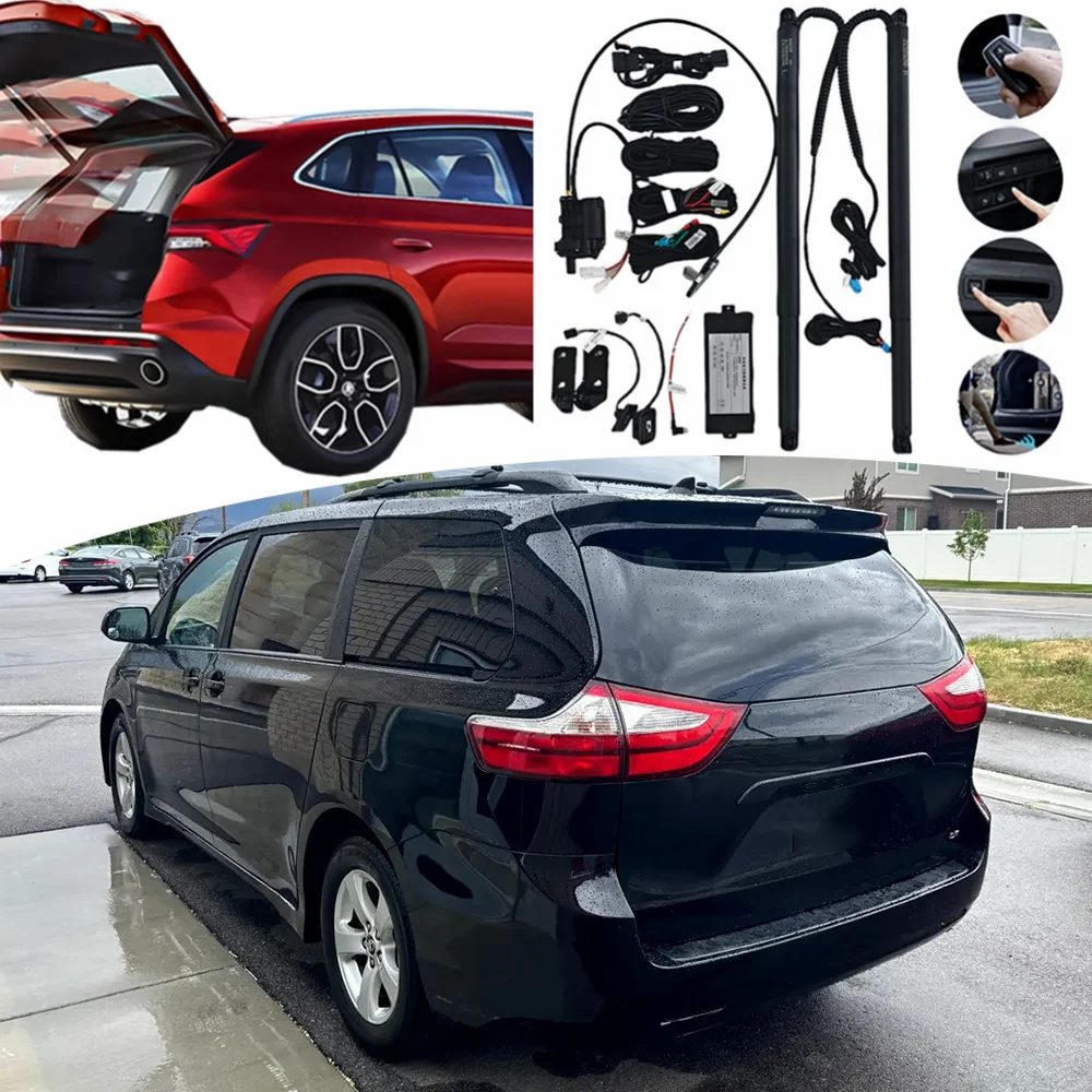 Fits for Toyota sienna 2011-2020 Retrofit Power Tailgate System Electric Liftgate Lift Support Remote Automatic Control Modified