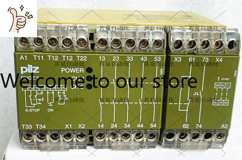 

Оригинальное немецкое реле безопасности PILZ PNOZ 3 5S /10 1W, номер заказа 4748, в наличии