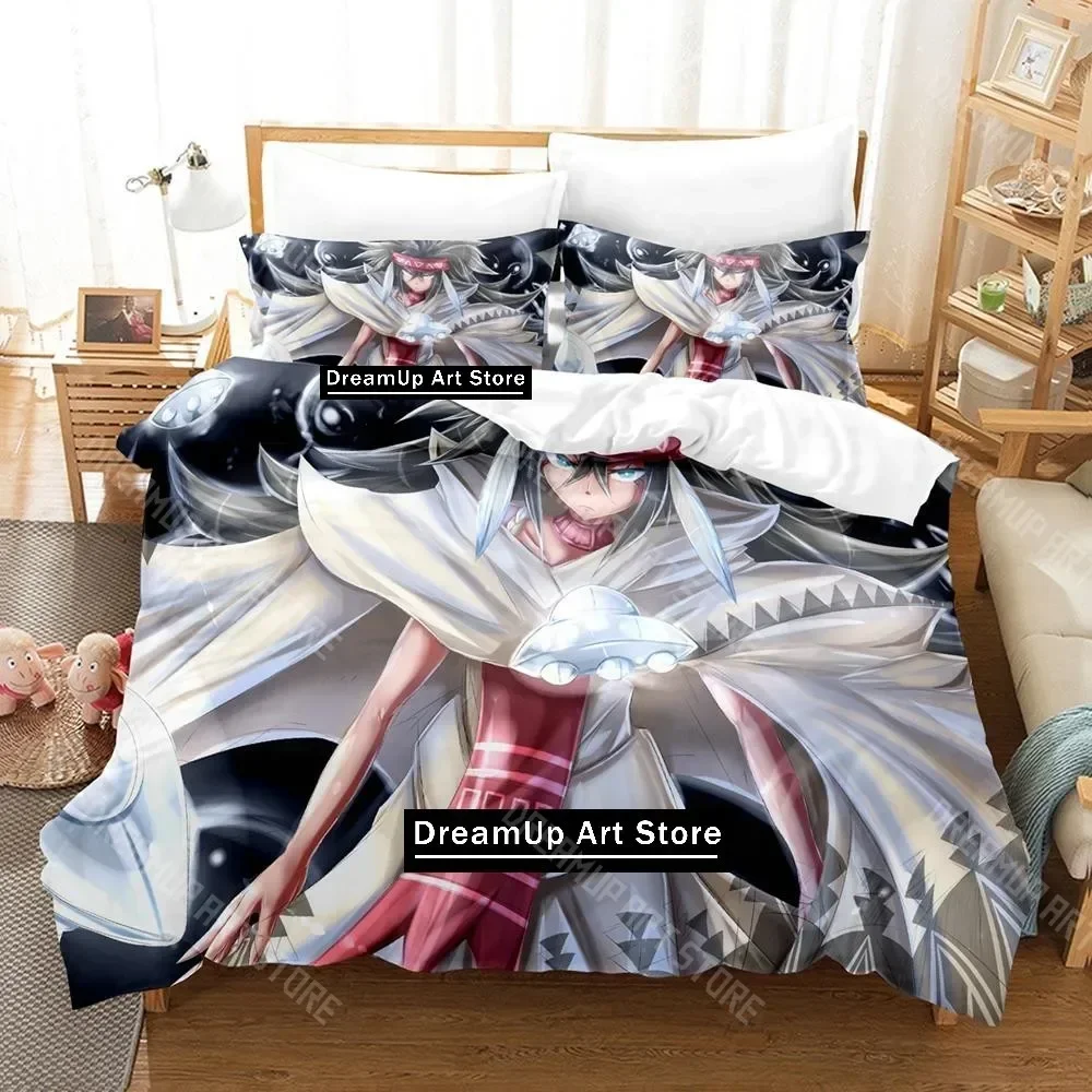 

3D Print Shaman King Bedding Set Single Twin Full Queen King Size Bed Set Adult Kid Bedroom Duvetcover Sets Anime bedding set