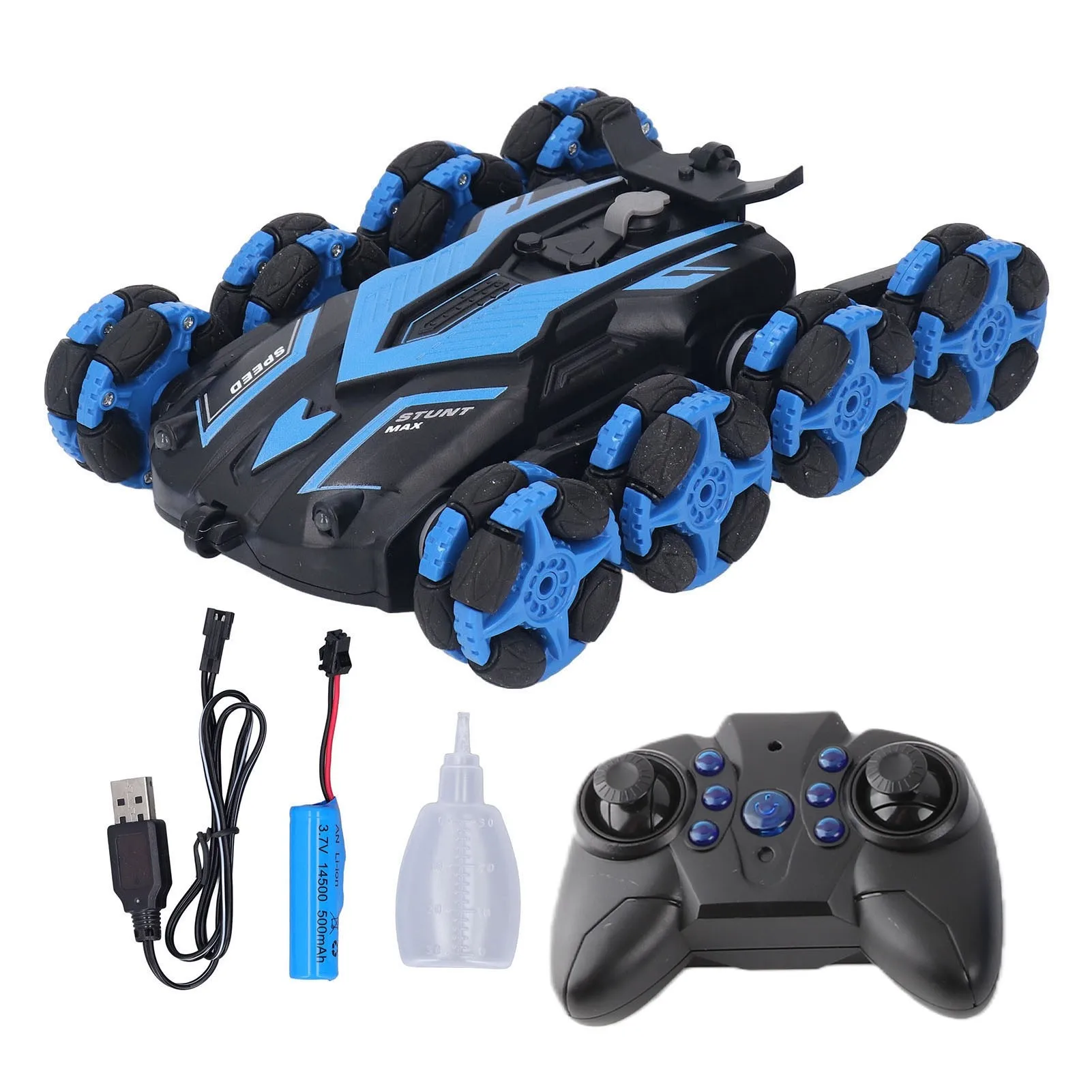 Remote Control Car Double Sided 360 Degree Rotating RC Cars Stunt Car Toy with Headlights for Kids Boys Girls