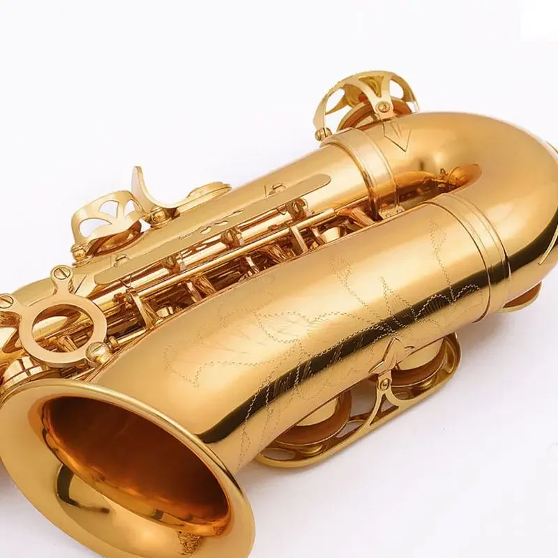 

Hooqu Wholesale Cheap Professional Tenor Sax Soprano Sachs Chinese with Accessories Brass Alto Saxophone