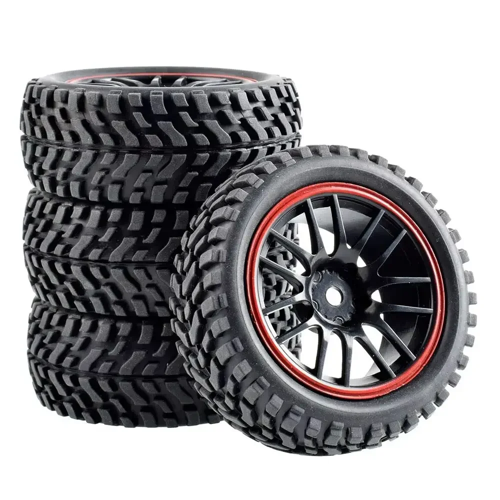 

2.9inch 75mm Off Road Buggy Tires Wheel 12mm Hex Hubs for Wltoys 144001 1/12 1/14 1/10 Scx10 Trxs Trx-4 Tamiya RC Car