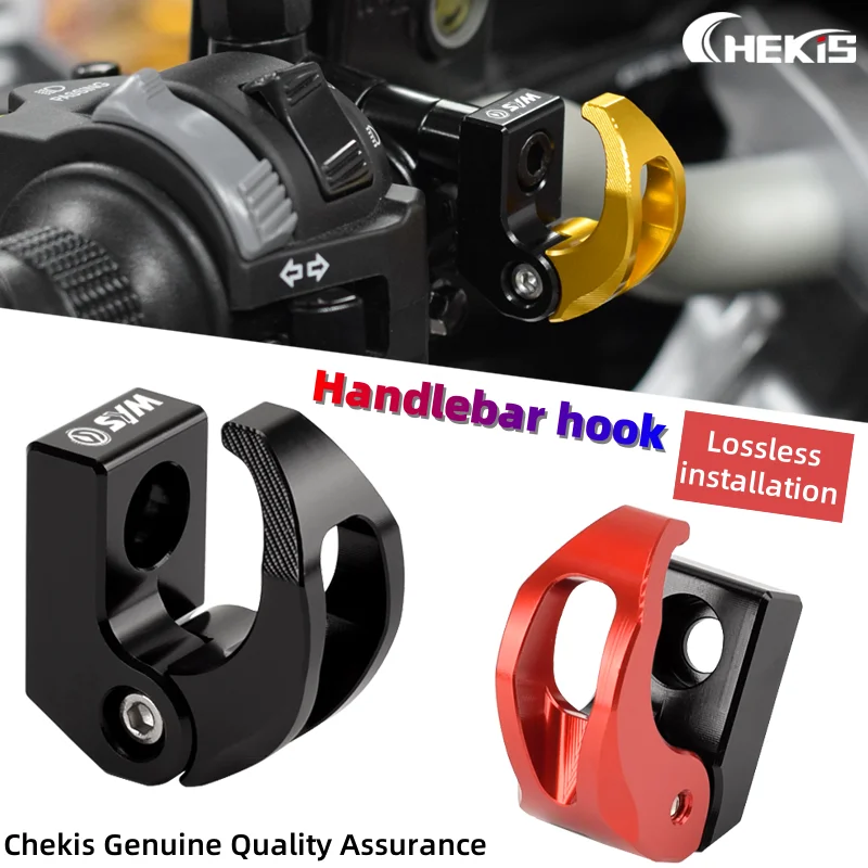 

Chekis Is Suitable for Sym Adxtg 400 Maxsym Tl500 Tl508 Modified Handlebar Hook Brake Pump Hook Aluminum Alloy Storage Hook
