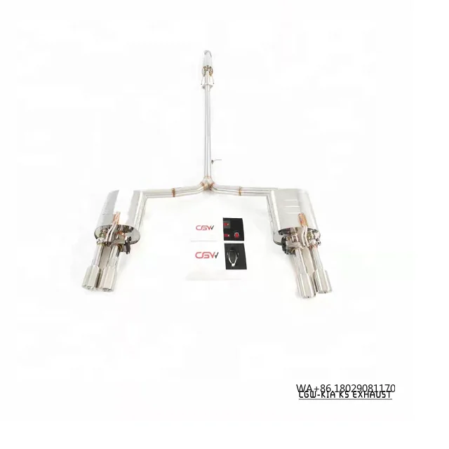 CGW Latest Design Sound Exhaust Muffler Catback with Remote for Kia K5 2.0T 2021
