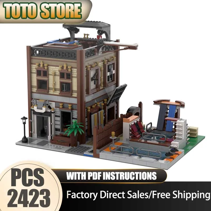 

Модульная модель городского пейзажа: Конструктор «Водный парк» из технологичных кирпичиков для самостоятельной сборки. Идеальный подарок на праздники.