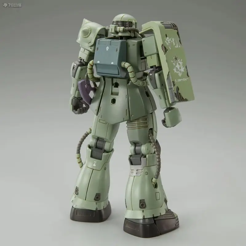 Weimei Wm Hg 1/144 Zaku Ms-06f معركة التالفة التجمع أطقم منمذجة عمل الشكل ألعاب مخصصة نموذج بلاستيكي لهواة جمع الهدايا #5