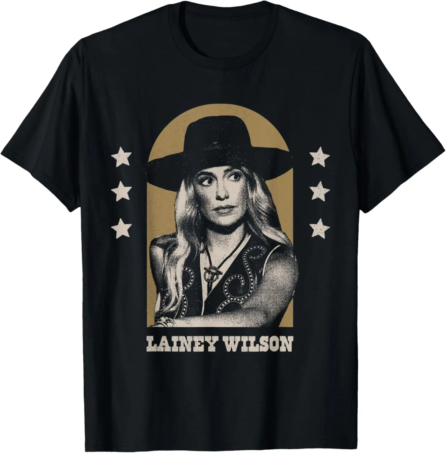 Kaus potret lagi keren Lainey Wilson - Country