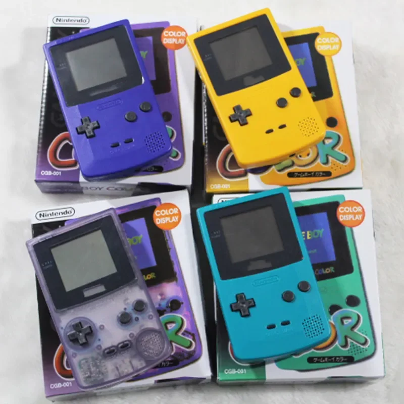 

Карманная игровая ретро-машина GAMEBOY COLOR GBC, оригинальная восстановленная цветная игровая машина, подарок для детей, мечты, подарок