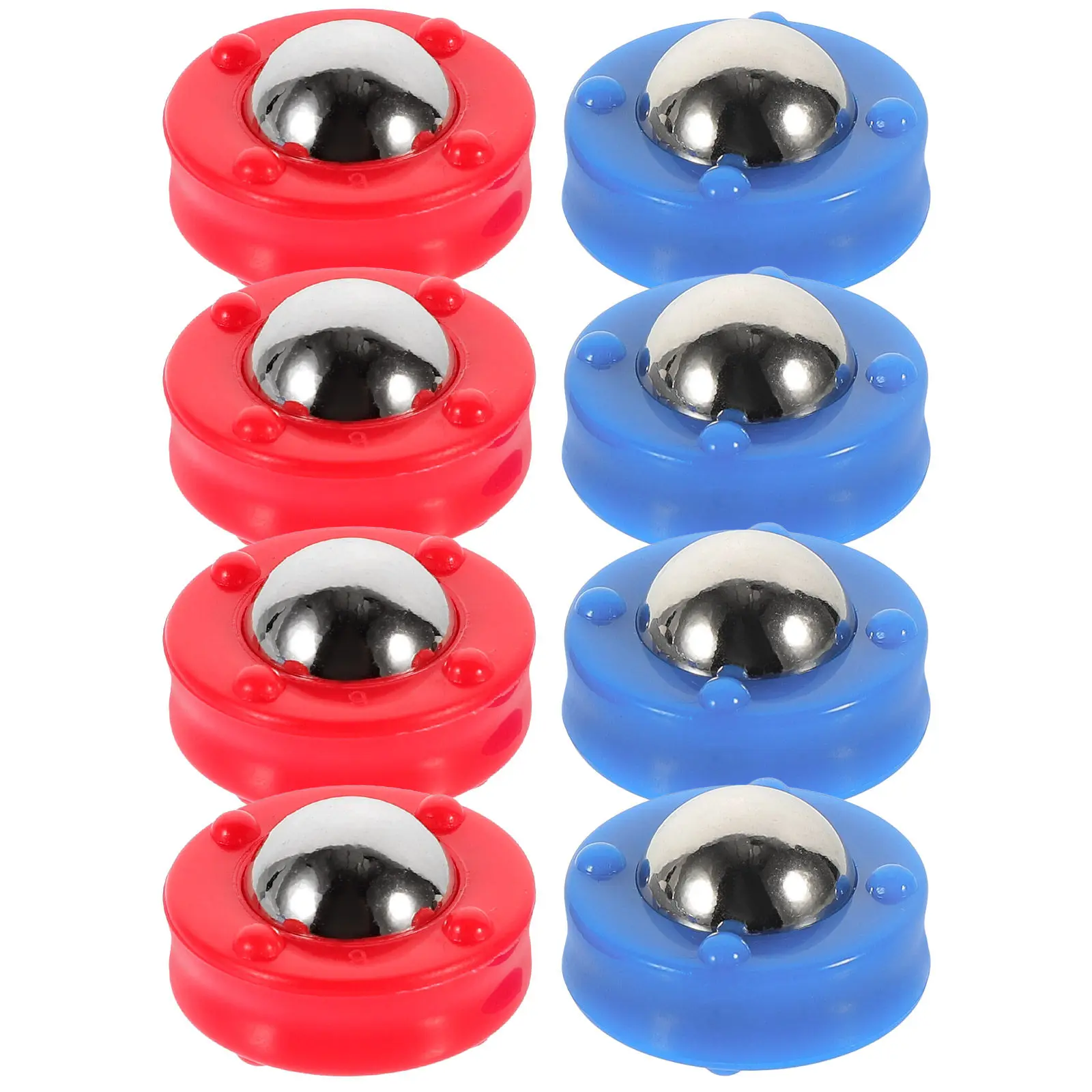 

8Pcs Foosball Rolling Beads Premium Plastic Steel Table Soccer Game Accessories Sliding Balls Equipment -Balls
