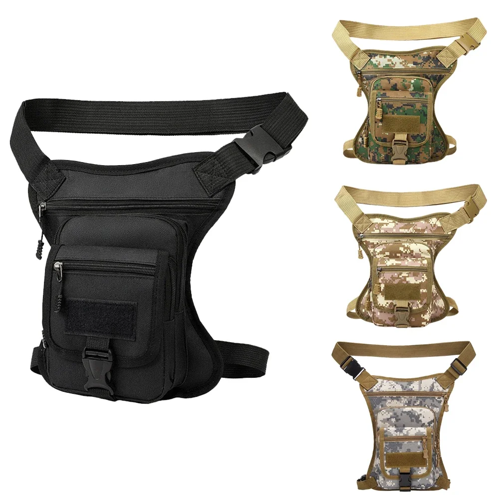 

Outdoor Multifunctional Bike Cycling Hip Waist Bag 1000D Oxford Cloth For New Motorcycle Travel Hiking Portable Leg Pouch
