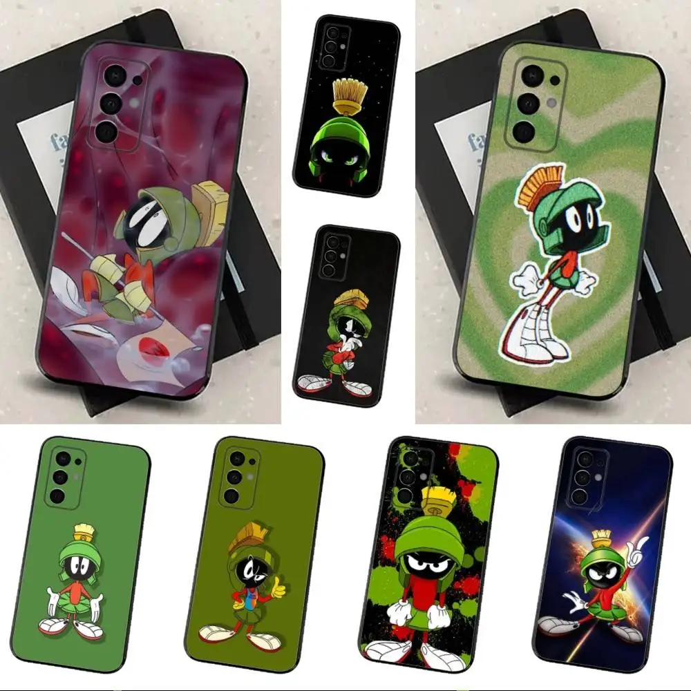 

M-Marvins The M-Martians Phone Case For Samsung Galaxy A13,A21s,A22,A31,A32,A52,A53,A71,A80,Soft Black Shell