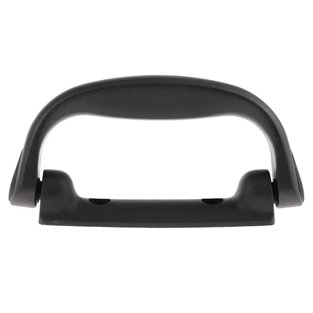 Travel Suitcase Grip Black Plastic 160mm Replacement Luggage Handle Case Grip Comfortable Hold for Suitcase Support Users