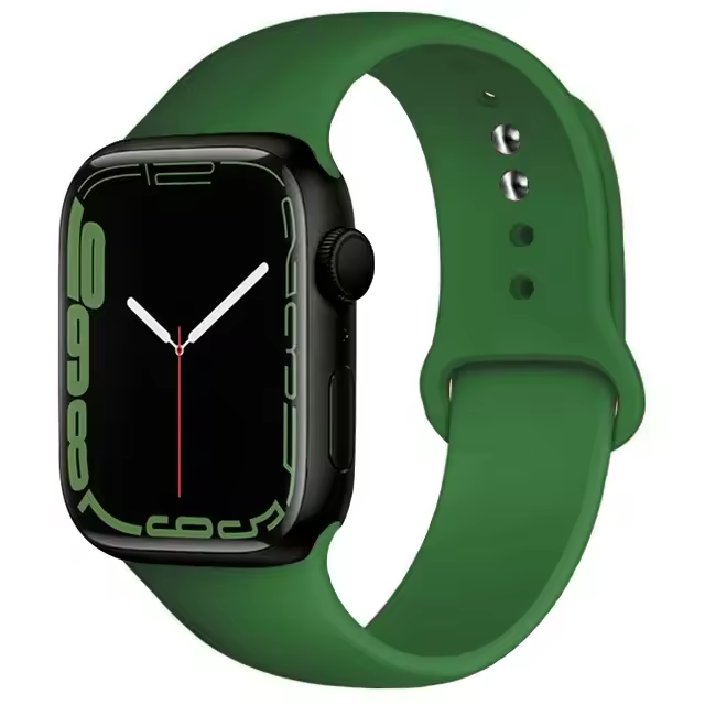 Silicone Band For Apple Watch straps 49mm 40mm 44 mm 45mm 46mm 42mm 41mm 38mm sports bracelet iWatch series 10 9 8 3 SE ultra 2 - Image 21