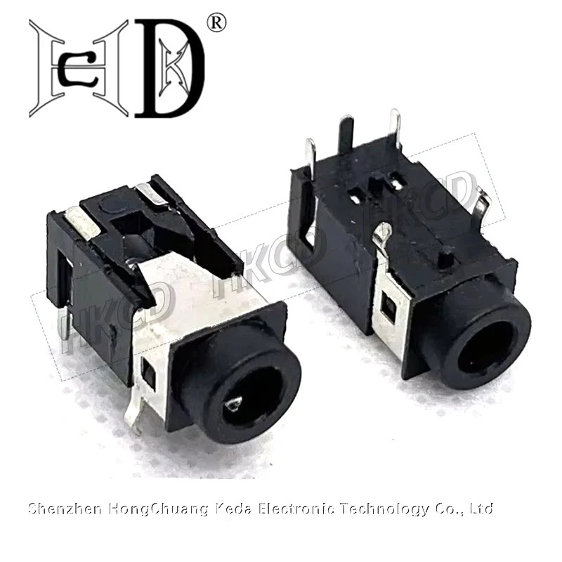 5pcs PJ322 3.5mm Female Audio Connector 5 Pin SMT Headphone Jack Socket PJ-322 PCB Mount Stereo Jack Four Sections Dual Channel