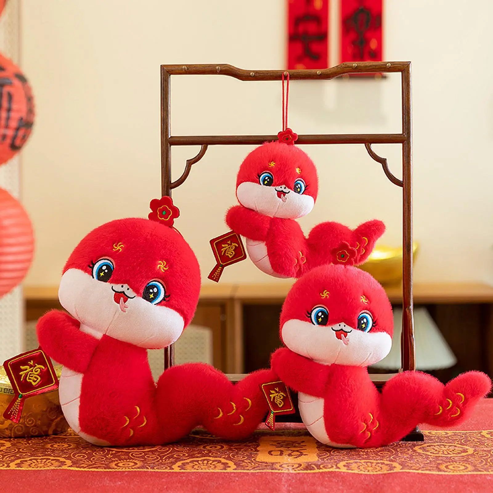 

Plush Snake Toy for Chinese New Year Celebration And Home Decor