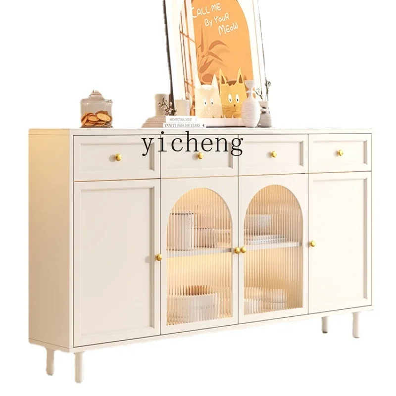 

XL Sideboard Living Room Tea Cabinet French Style Storage Cabinet Wall Cupboard Storage Cabinet