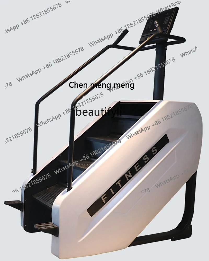 

S7486 ss Commercial Mountaineering Stair Machine Gym Equipment Walking Mute Large Aerobic Step