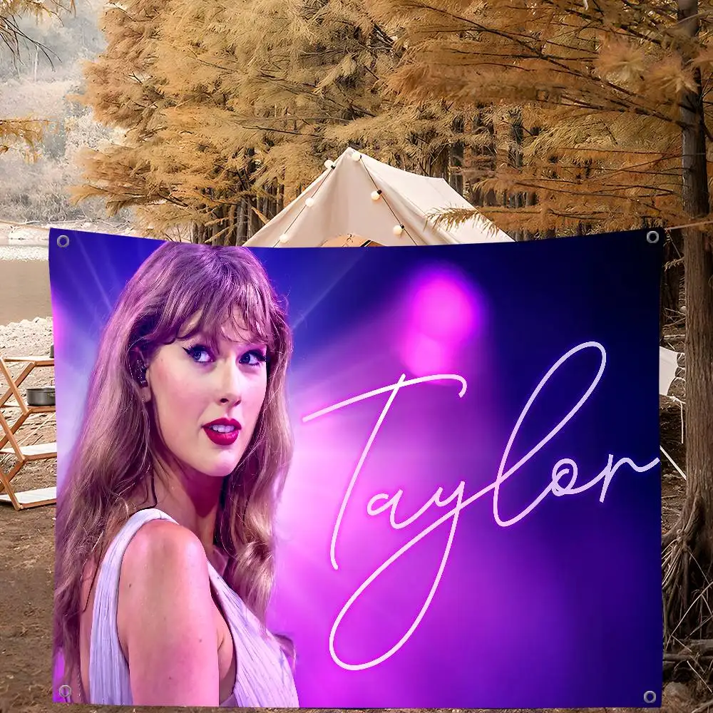 Pop Singer T-Taylor S-Swift Advanced Printing Commercial Advertising Flag Company Party Banner