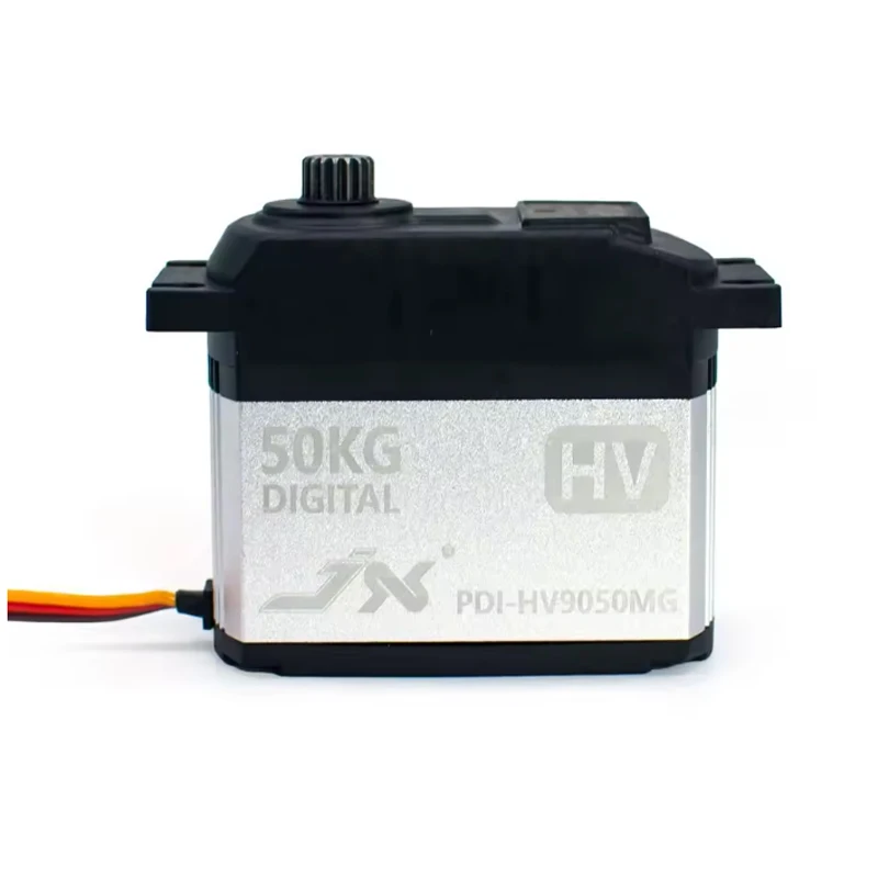 JX PDI-HV9050MG 50KG Serwo Cyfrowe Standardowe z Metalowymi Przekładniami, Wysoka Precyzja, Kąt 160 Stopni, Do Robotów, Dronów, Hobby, Edukacji