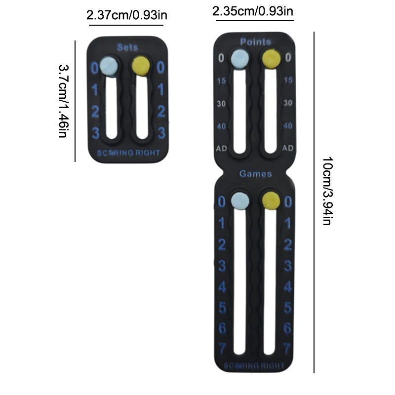 Gardien de partition de Tennis Portable pour raquette, marqueur de Point de notation, petit tableau de partition, gardien de but de raquette de Tennis de plage