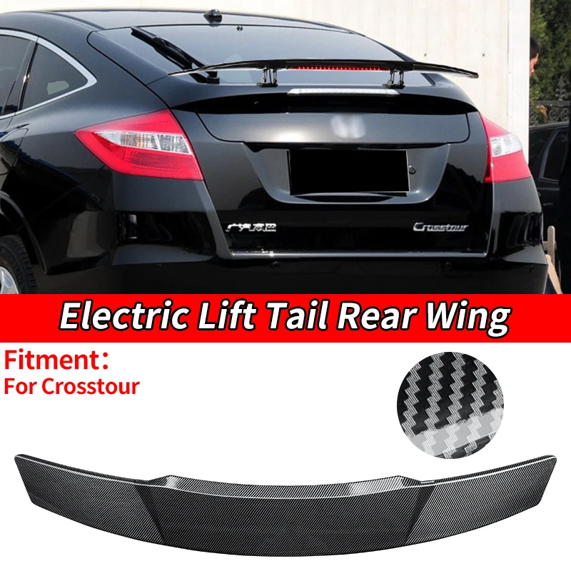 

Car Electric Rear Spoiler Wing Trunk Tail Remote Control Modification Accessories For Honda Crosstour