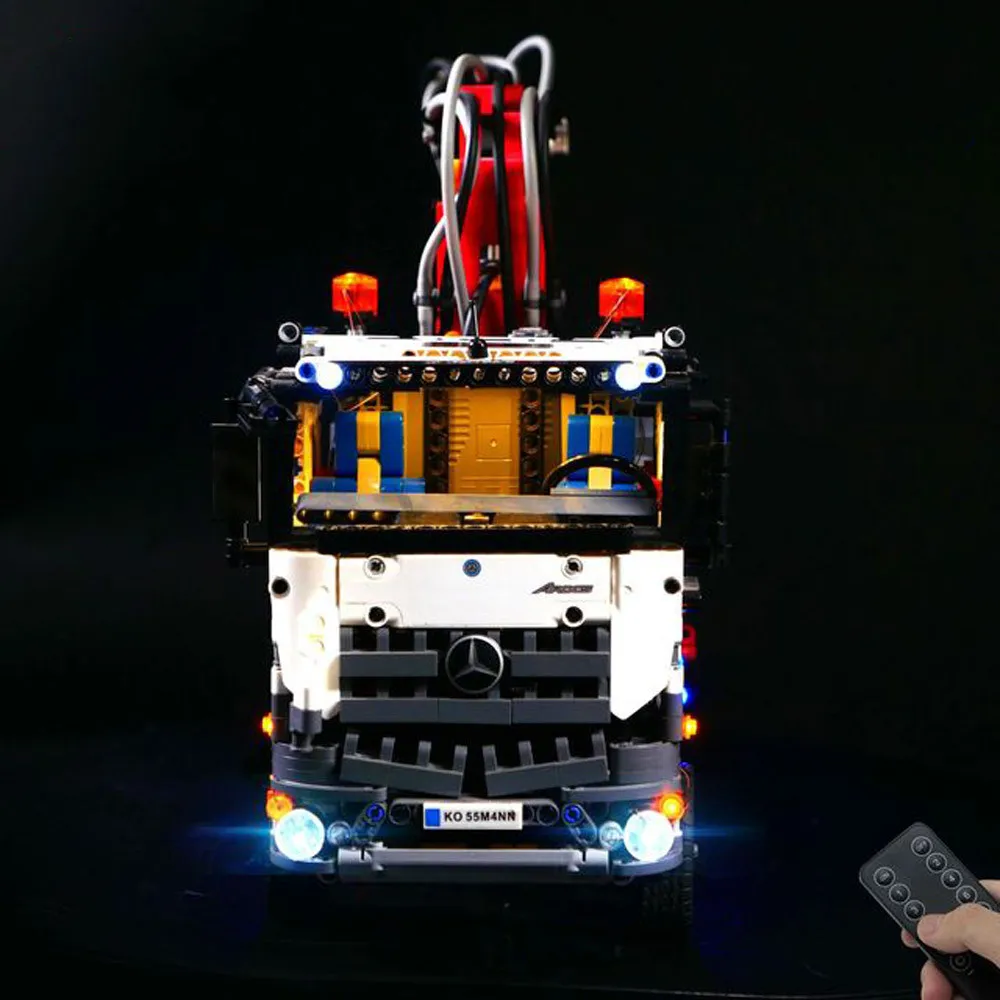 LED Light For 42043 20005 Technical Car The Arocs 3245 Lamp Building Blocks Bricks  (Not Include Block Model)