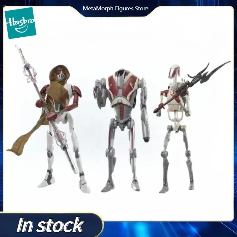 

Original Hasbro Star Wars The Black Series Magnaguard Super Battle Droid Battle Droid Anime Figure Toys Collection Ornaments