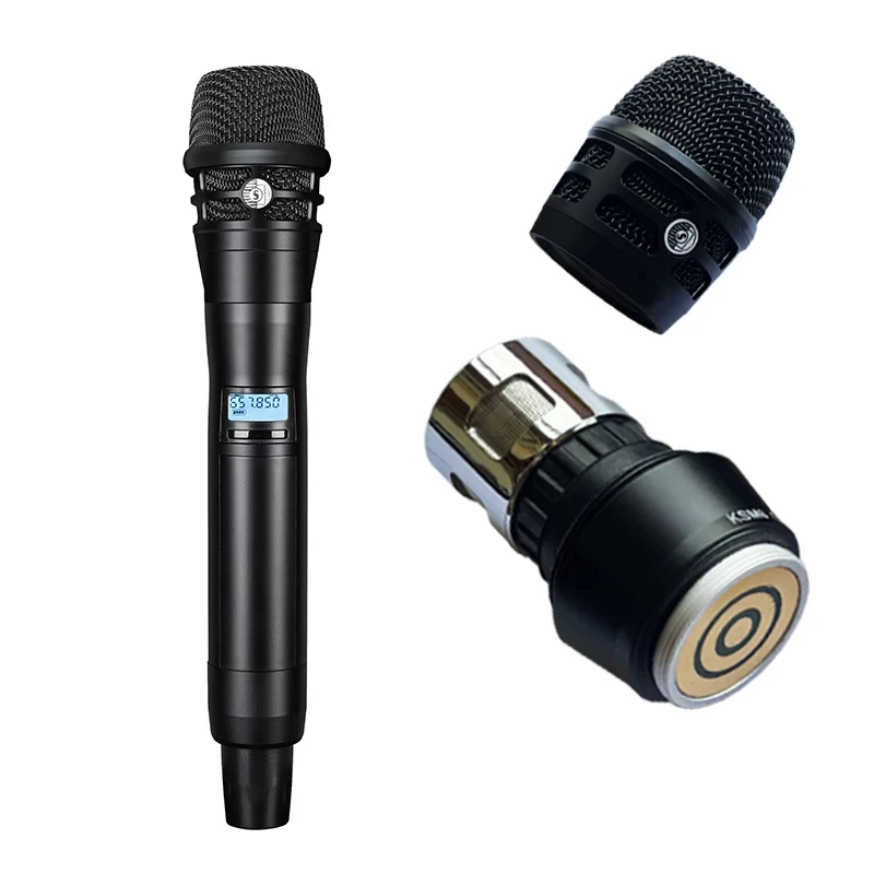 Atx400 Echte Diversiteit Digitale Draadloze Microfoon Skm8 Handheld Dual Channel Mic Professionele Podiumprestatiesysteem 150 Meter