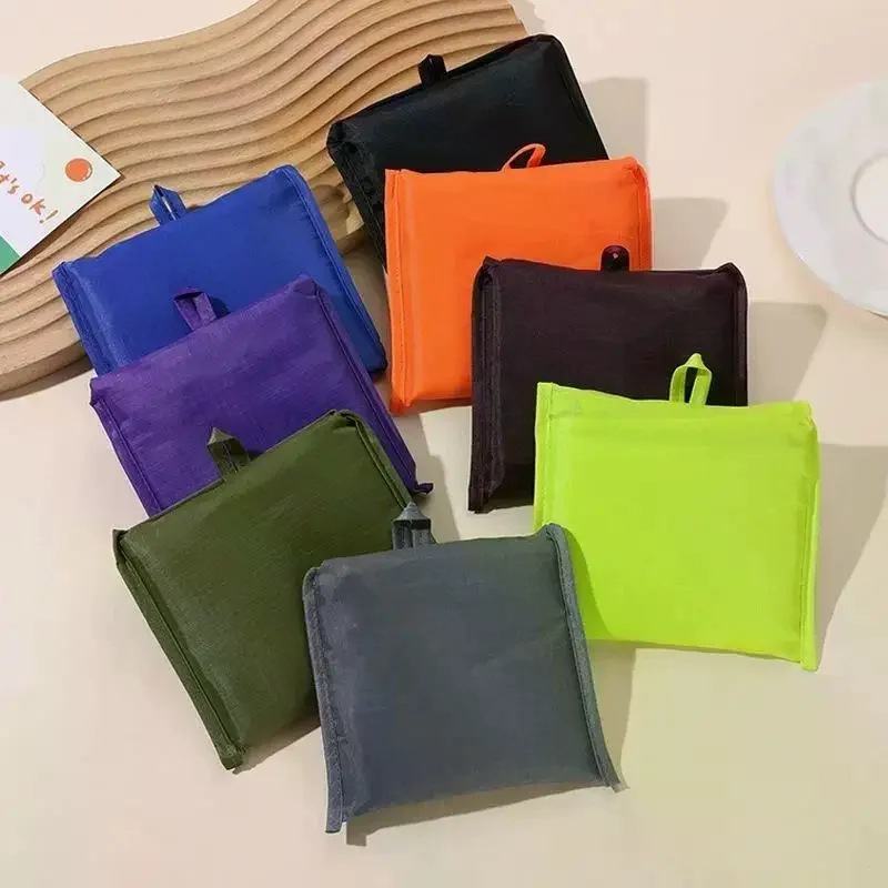 Eco-friendly Foldable Reusable Shopping Bag/portable Tote Bag, Perfect For Travel And Shopping. Large