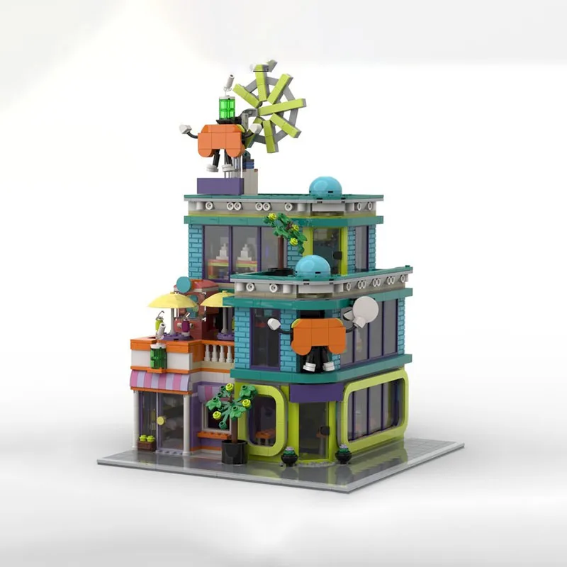 Nuovo prodotto squisito MOC building block modello di costruzione gioco libreria comica tecnologia modulare giocattolo per bambini regalo set fai da te