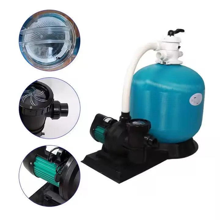 Sand Filter Filtration Pump Combo Fiberglass  Pool Equipment & Accessories Swimming Pool Sand Filter