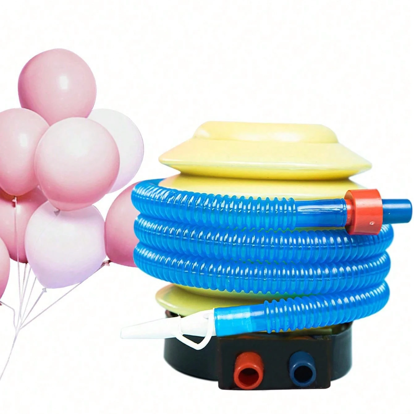 1pc Random Balloon Pump Air Inflator Hand Push Portable Useful Balloon Accessories for Wedding Birthday Party Decor Supplies