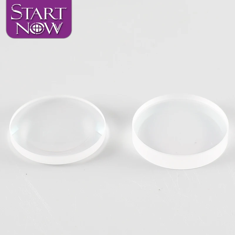 Startnow 2Pcs/set Focus Collimator Focusing Lens 8-15KW D37 38.1 Fused Silica WSX Precitec Fiber Engraving Machine