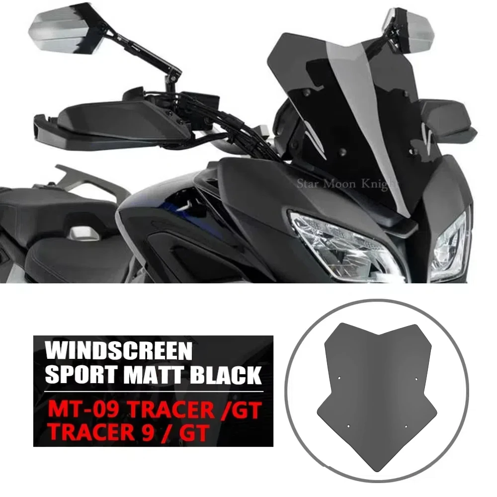 

MT-09 Motorcycle Windscreens Windshield Screen Deflector Protector For YAMAHA TRACER MT09 900 GT 2018 - 2021 Fairing Cover parts