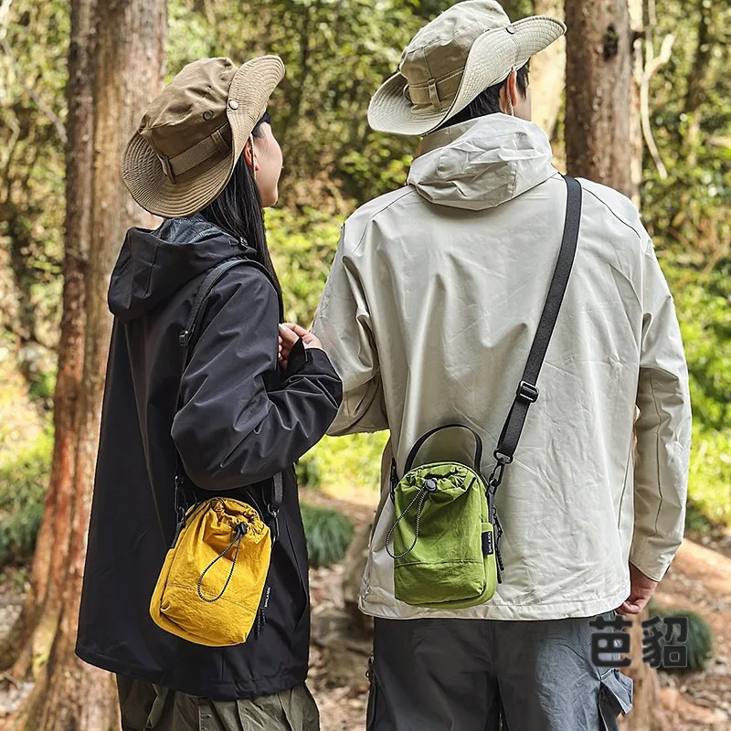 Outdoor Hiking Portable Water Bottle Bag Lightweight Crossbody Small Sport Phone Bag Multifunctional Personalized  Bag