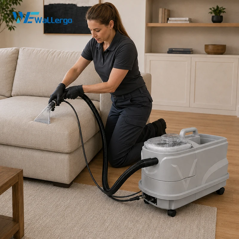 Best Sell SF4-2 Sofa Cleaning Machine High-Temperature Steam Injection Extraction Unit Curtain Mattress Carpet Cleaning Machine