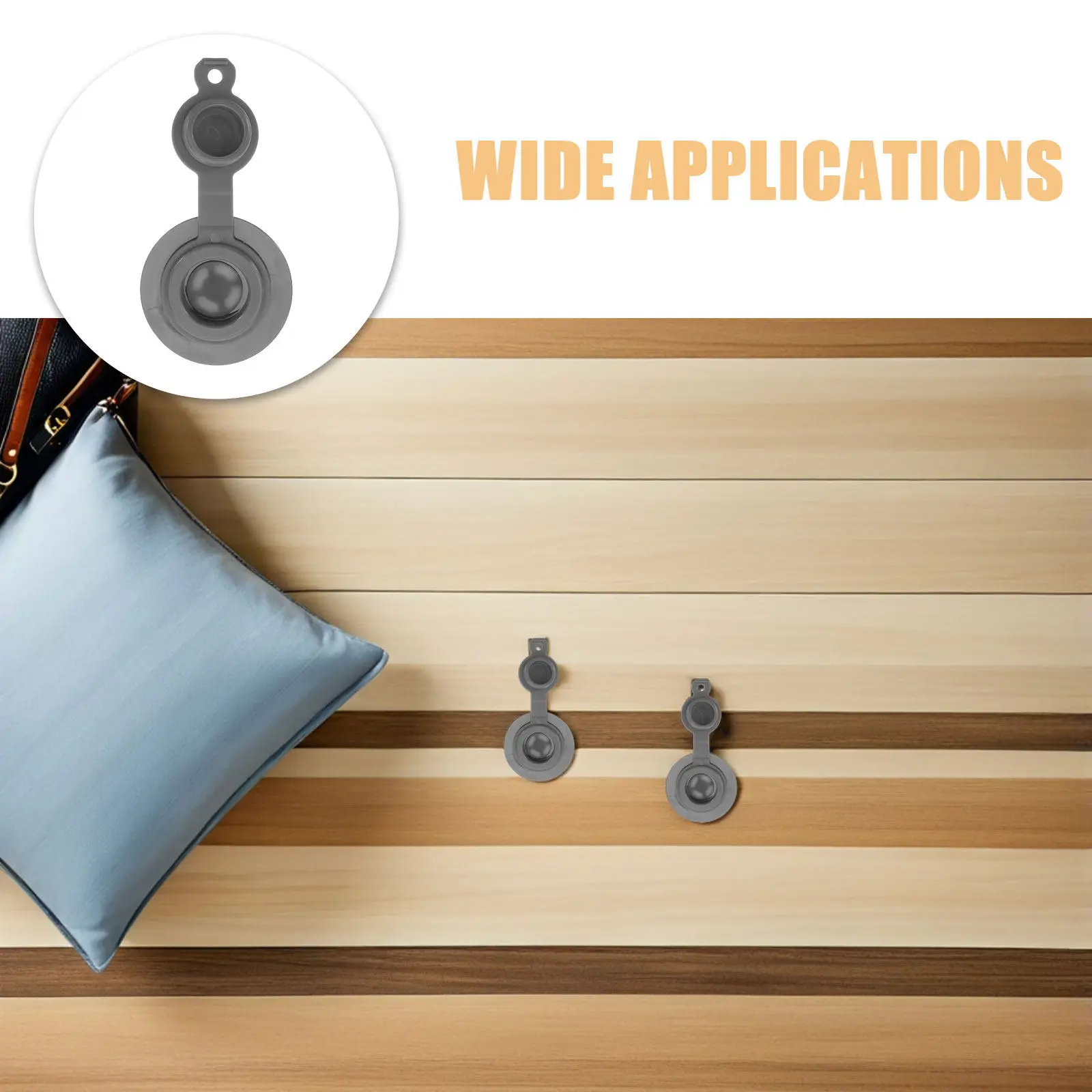 6Pcs Vacuum Bag Air Valve Covers and Replacement Valves Tpu Compression Bag Parts for Airtight Dry Fresh Clothing Bedding