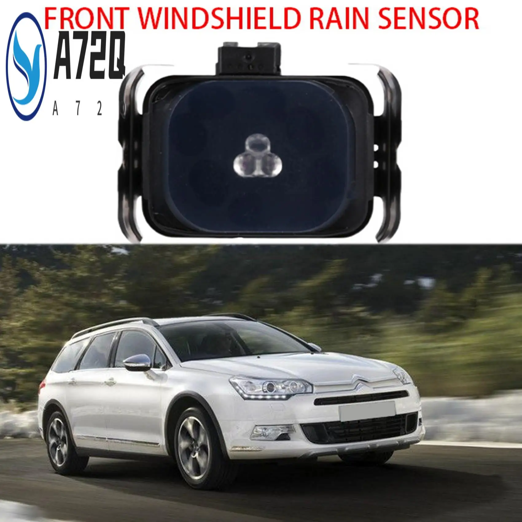 

A72Q-Car Wiper Sensor Front Windshield Rain Sensor For 3008 (T88) Citroen C5 1611313180 9674436980