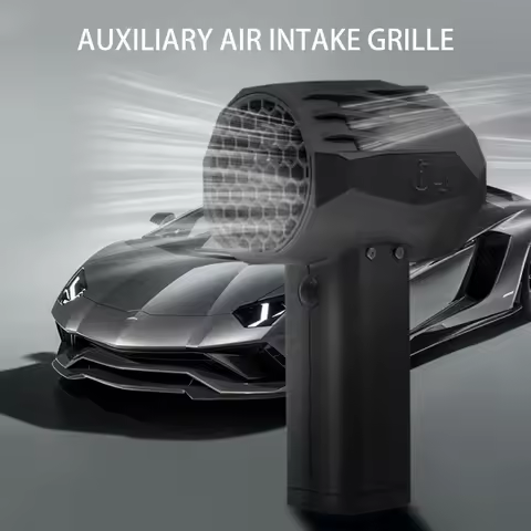 Turbo Blower Jet Mini X64 Violent Turbo Fan 64mm High Speed Duct Fan Brushless Motor 20W Super Fast Charging Wind Speed 240km/h