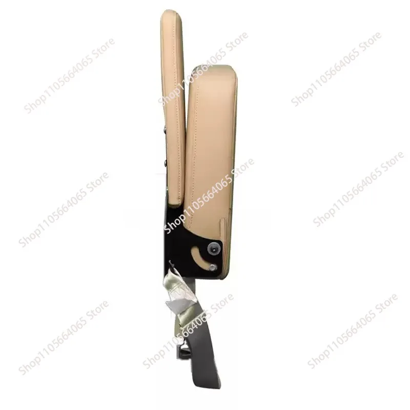 Self-Rebound Single Foldable Seat For Bus Tour Guide Ambulance RV Ship Modification