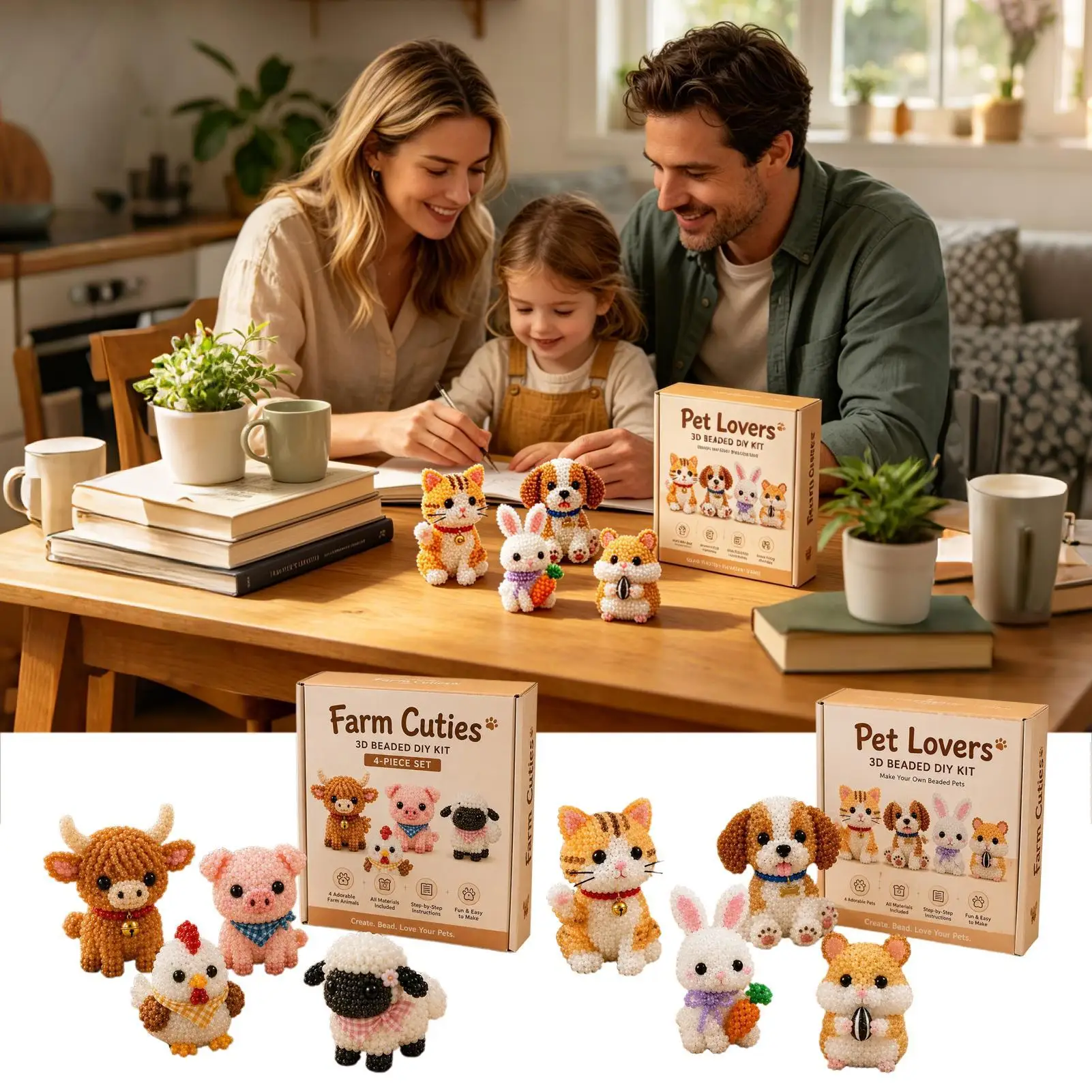 piccoli-animali-3d-in-perline-kit-per-realizzare-piccoli-oggetti-artigianali-fatti-a-mano-set-di-animali-in-perline-per-bambini-ragazzi-uomini-donne-e-principianti