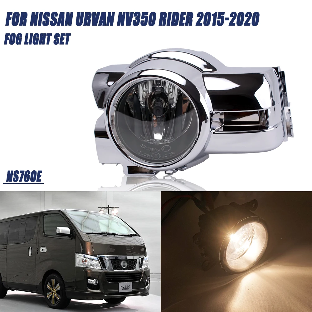 

DLAA For Nissan URVAN NV350 RIDER 2015 -2020 Front Fog Lights Car Styling Spot Light Fog Lamps With Switch - 1 Pair