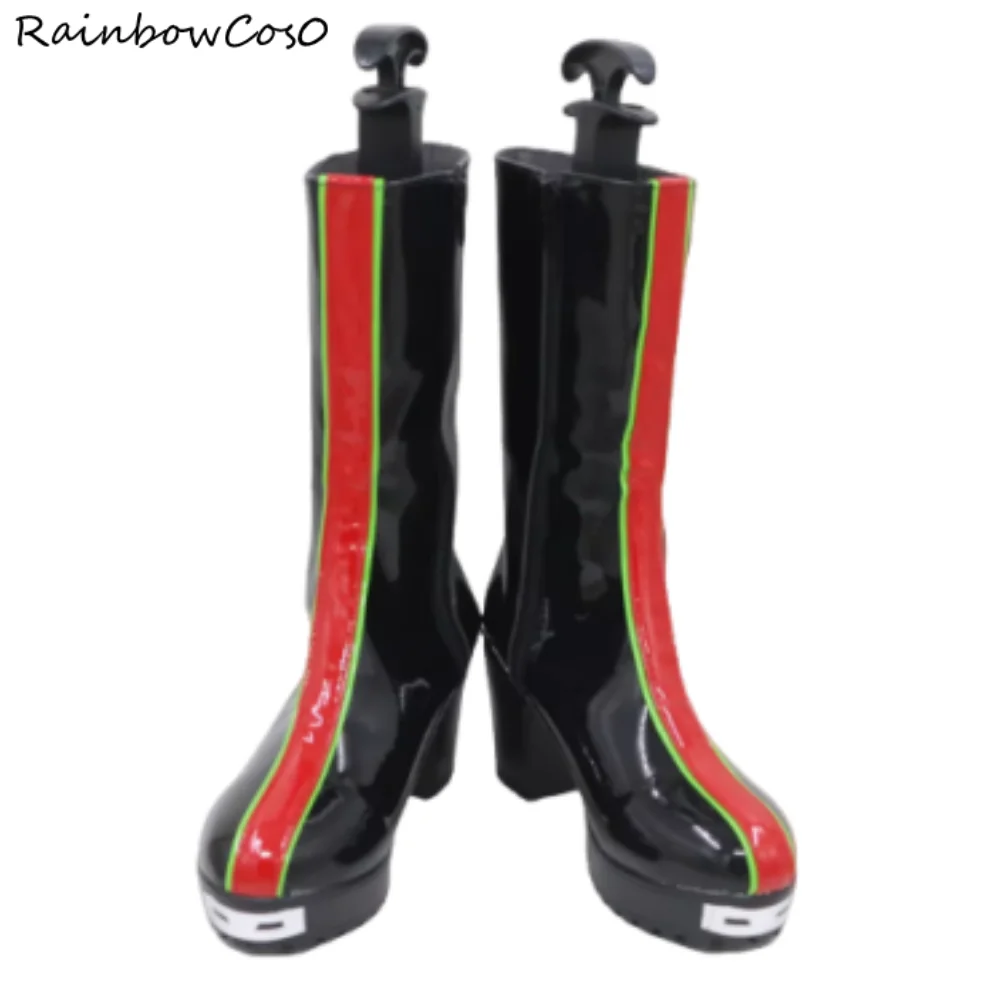 Rumi Cosplay Schoenen Laarzen Spel Anime Halloween Kerst RainbowCos0 W5517